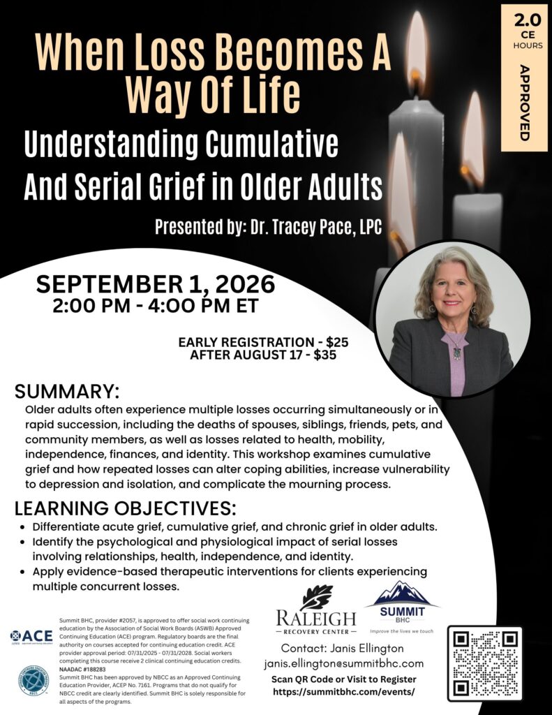When Loss Becomes a Way of Life: Understanding Cumulative and Serial Grief in Older Adults